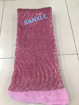 

DiuDiu-71606 African Net Lace Fabric Mesh Tulle Lace with sequins New design Nigerian French Guipure Lace Fabric