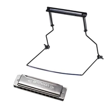 Ammoon h1002 изысканный Блюз Губные гармоники Стандартный 10 отверстие 20 Тон клавишу C Губные гармоники рот Органы с случае подарок