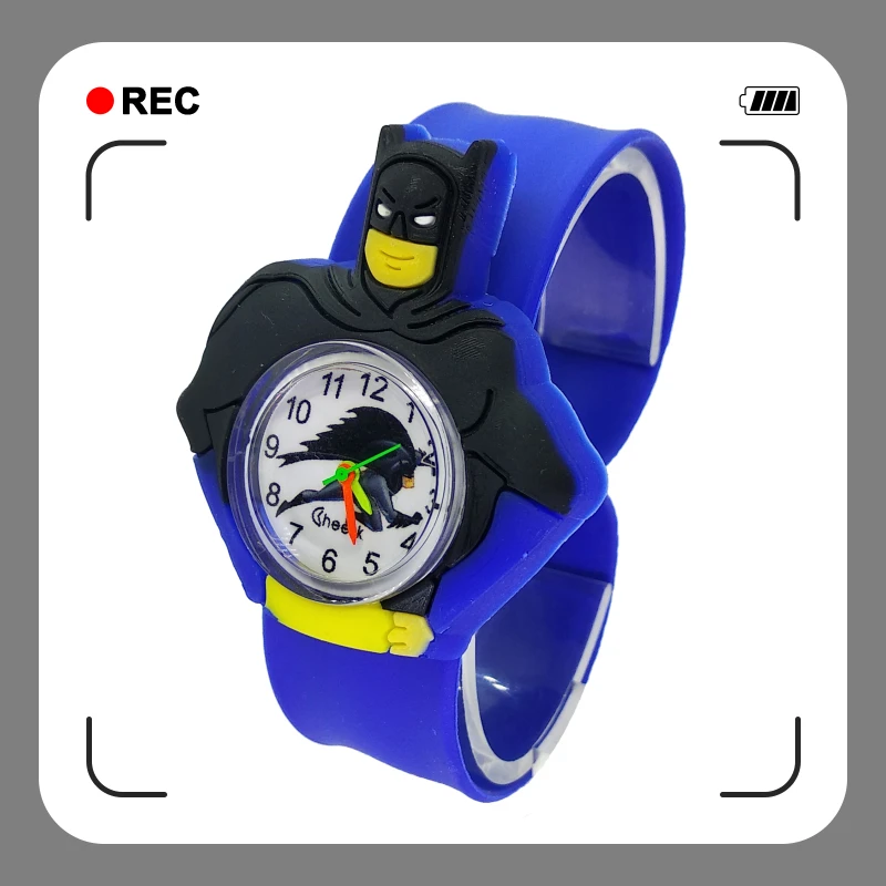 

fashion kids watches children watch silicone Super hero men watch for kid boy girl gift clock Relogio infantil bayan kol saati