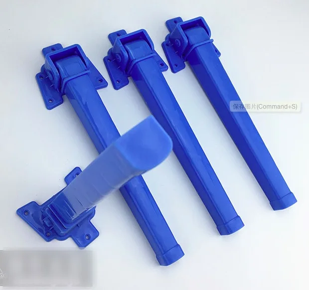 4PCS/LOT  L:28CM Plastic Folding Table Foot Notebook Computer Supporting Tripod Table Legs Square Foot