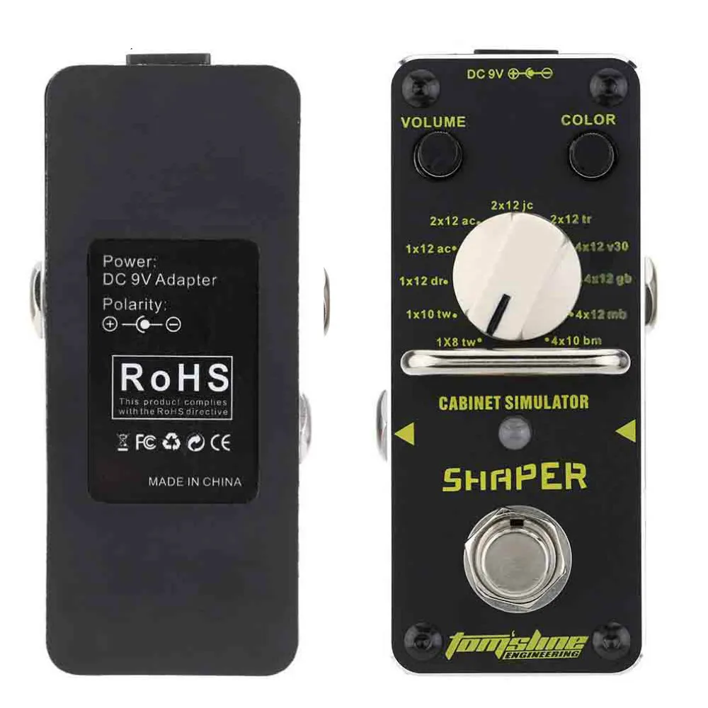 

AROMA ASR-3 Shaper Guitar Effect Pedal Cabinet Simulator Single Electric Guitar Effect Pedal Mini Size Guitar Accessories
