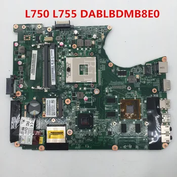 

High quality For L750 L755 Laptop motherboard DABLBDMB8E0 A000079330 100% full Tested