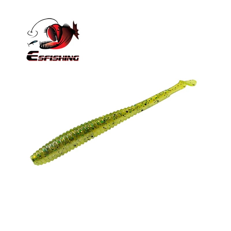 Esfishing мягкие приманки рыболовные I Shad Tail 10 шт. 70 мм морская рыболовная силиконовая