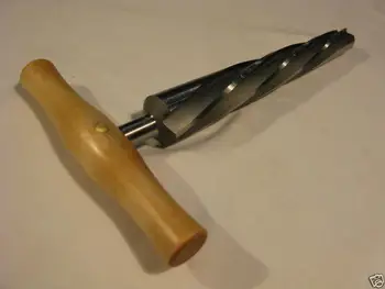 

Big sharp double bass endpin reamer