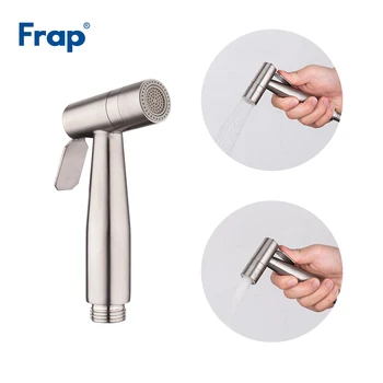

Frap New 2 Mode Toliet Bidet Faucet HandHeld 304 Stainless Steel Spray Portable Shattaf Shower Set Y50006