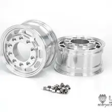 Металлические передние колеса модели ступицы A для 1/14 LESU фланцевые оси RC тягач TH05119