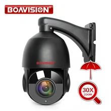 30X зум HD 1080 P PTZ IP Камера Открытый ИК 50 м 4 дюйма мини Скорость купольная видеокамера PTZ Водонепроницаемый IP66 видеонаблюдения Камера s P2P Onvif
