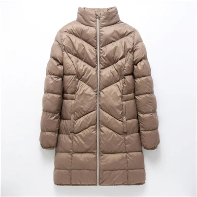 Женская модная парка, длинная куртка, тучная леди, пальто для людей с избыточным весом, Весенняя зимняя теплая верхняя одежда, большие размеры 5XL 6xl 7xl QY901 - Цвет: taupe