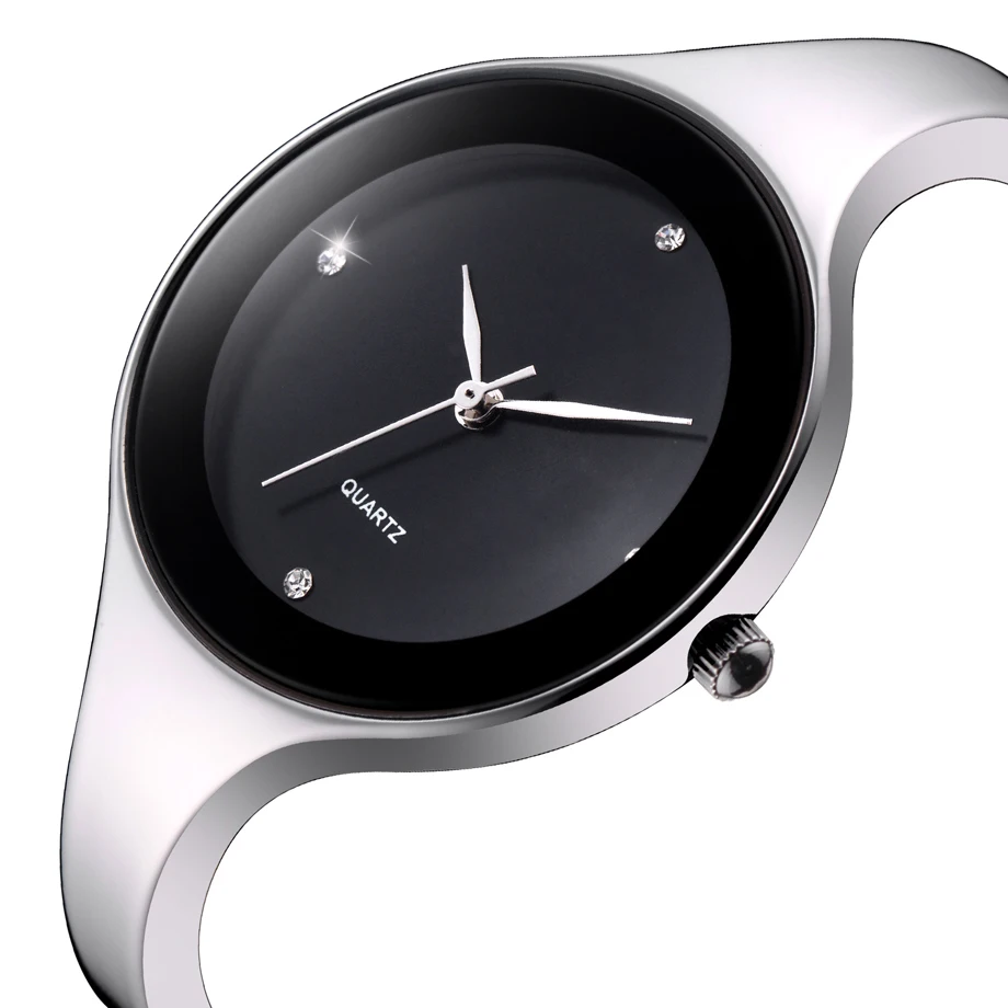 GEEKTHINK Luxury Brand Fashion Quartz Watch Women Ladies Stainless Steel Bracelet Watches Casual Clock Female Dress Gift Relogio