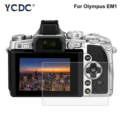 Для Olympus EM1 9 H поверхности жесткий закаленное Стекло крышка ЖК-дисплей гвардии пленка Камера 2.5D 0,3 мм изогнутые края HD протектор