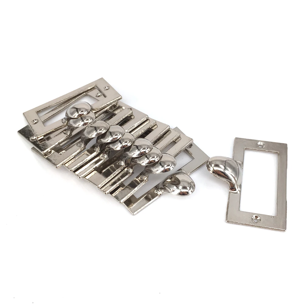 10PCS Silver Color Label Frame Card Holder Drawer Door Tag