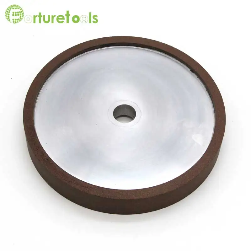 1 piece 9A1 diamond grinding wheels of resin bond for carbide agate grinding Diameter 150 hole 16 22 25 32 customized JGS029
