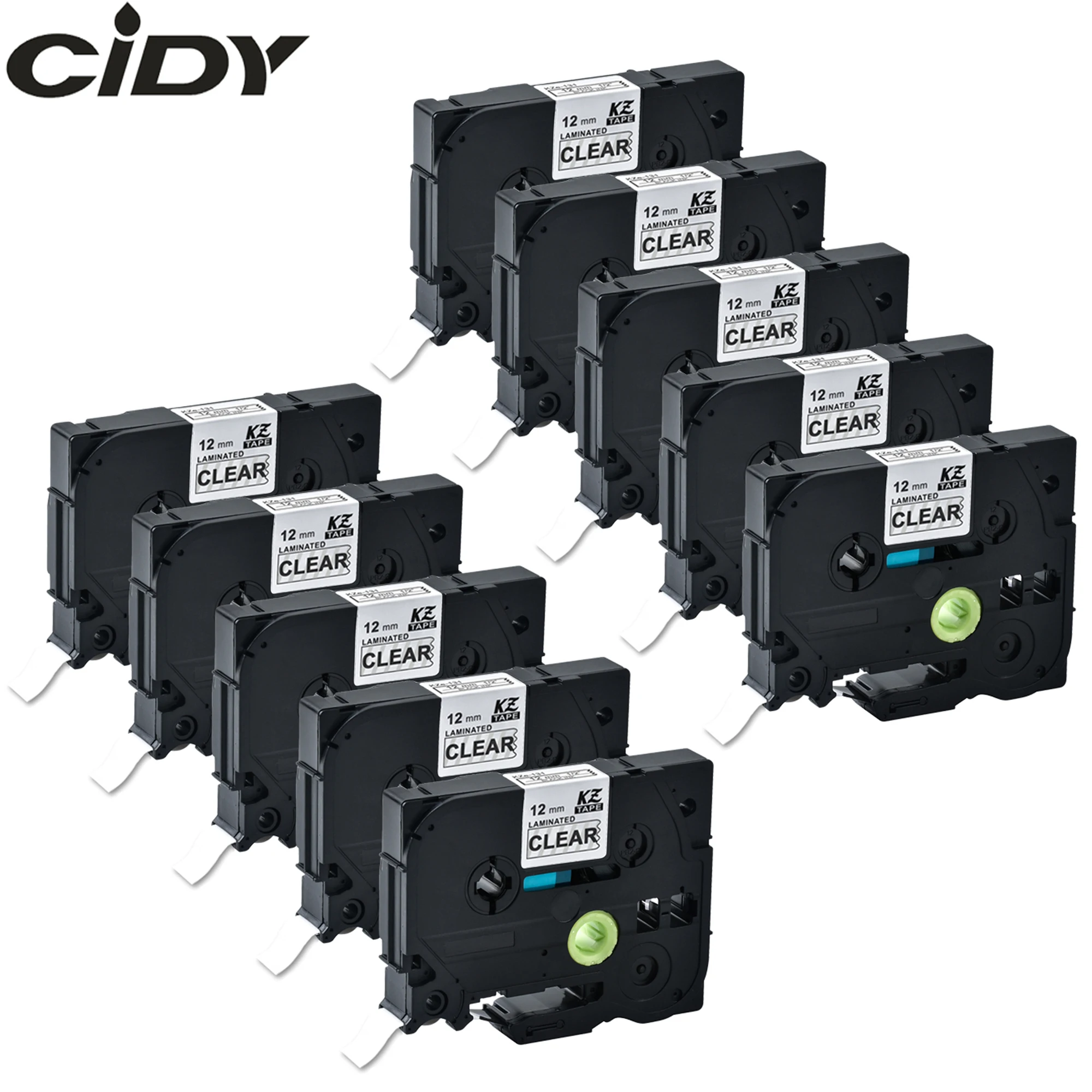 CIDY Совместимость для brother 12 мм tze ламинированная лента tze131 131 tze-131 tz131 tz-131 label maker