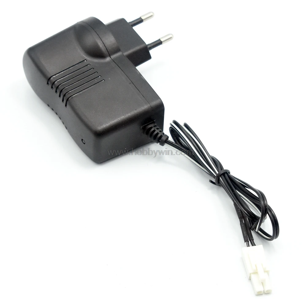 

9.6V 400mA EU Charger Small Tamiya male Positive to Square hole for NiMH NiCD RC Model Battery