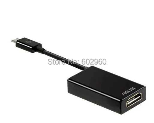 2013 New Genuine VGA Cable for padfone 3 A80 A86 NEXUS 7 micro USB to hdmi free shipping |