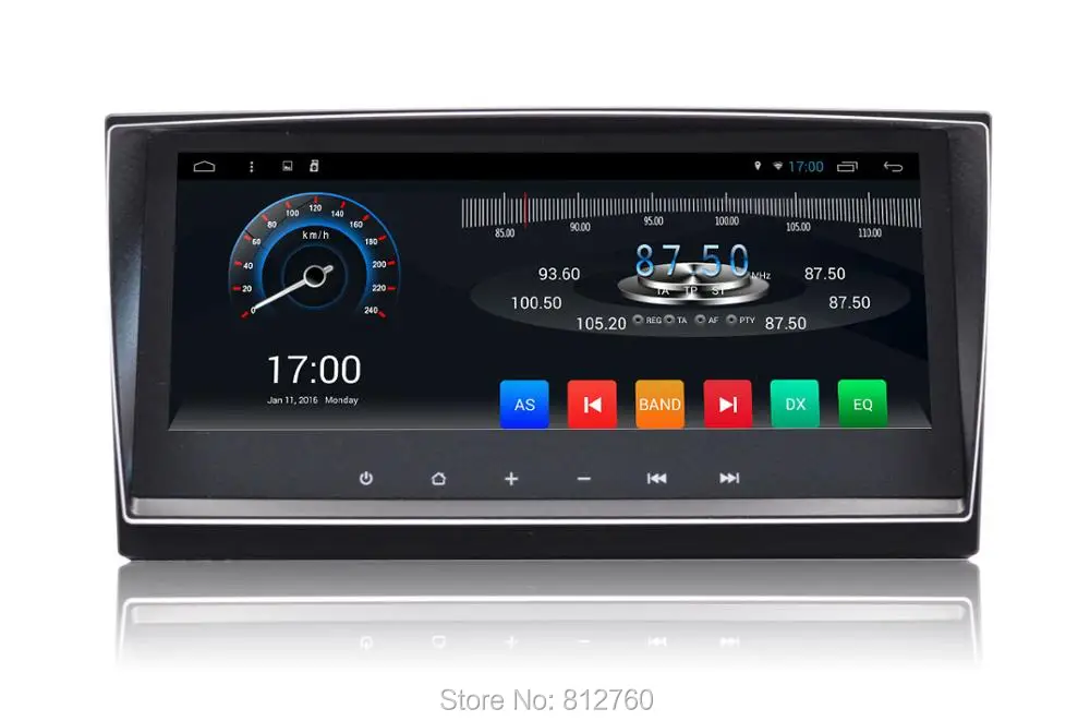 Flash Deal Quad Core 8.8" 1280X480 Android 6.0 Car Stereo Audio Head Unit Headunit Autoradio for Toyota Avensis 2009 2010 2011 2012 2013 1