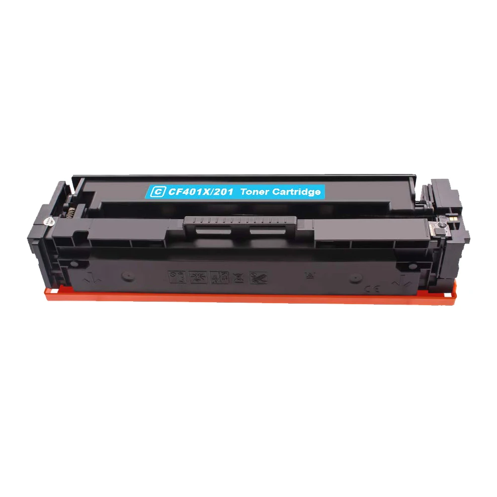 201A CF400A CF401A CF402A CF403A тонер-картридж для hp Цвет Laserjet Pro MFP M277dw M252dw M277c6 M277n M252n M252 принтер - Цвет: C