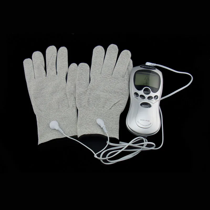 Electric massage glove massager Tens Acupuncture Therapy Massageador Electric Digital Massager Fiber Electrode Massage Gloves Electric massage glove massager Tens Acupuncture Therapy Massageador Electric Digital Massager Fiber Electrode Massage Gloves
