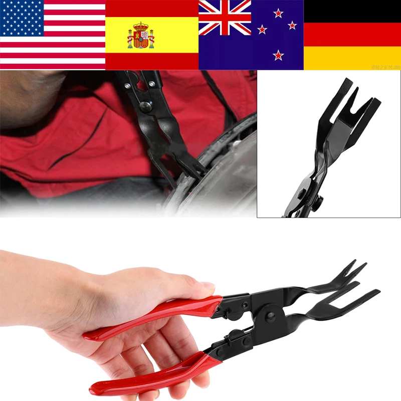 2pcs/Set Car Door Trim Clip Remover Car Interior Door Panel & Trim Clip