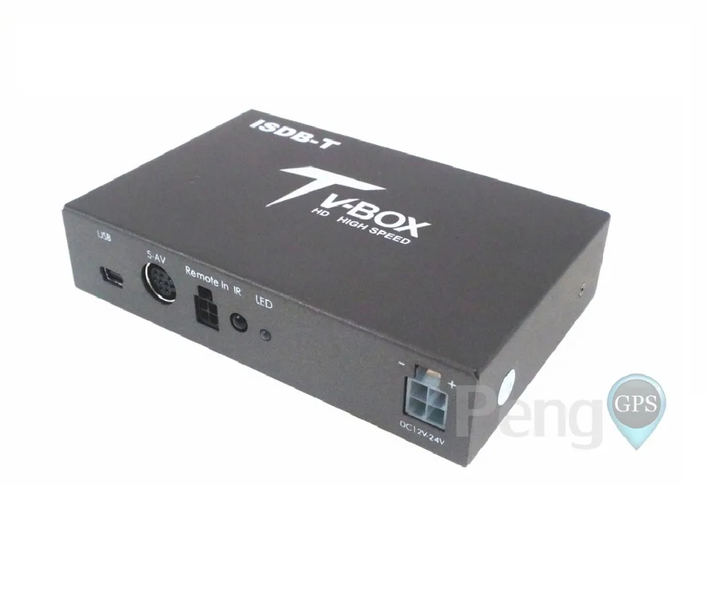 Car Digital TV Box external ISDB-T TV Full seg dual tunners for Brazil/Peru/Argentina(South American Countries)/Japan/Philippine