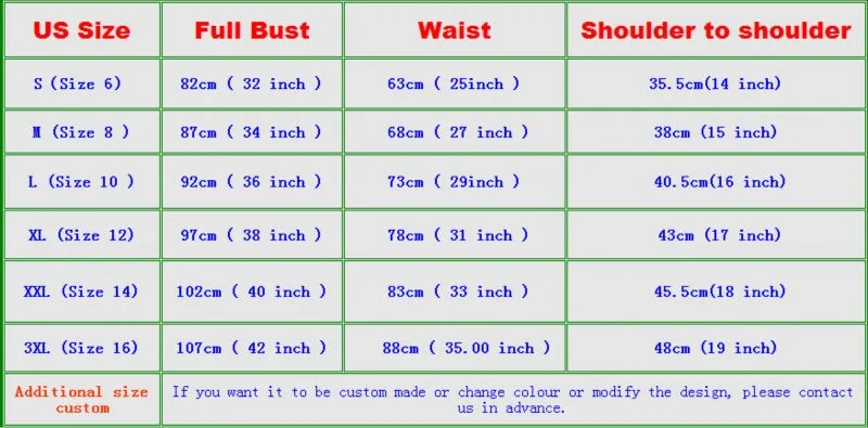 jacket size