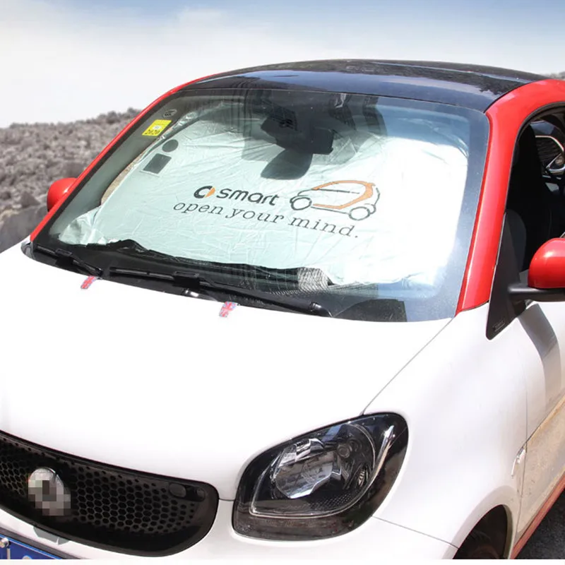 

Car Windshield Cover Automobile Sunshade Shield Windshield Visor Cover For Smart Fortwo Forfour Car Window Sunshade