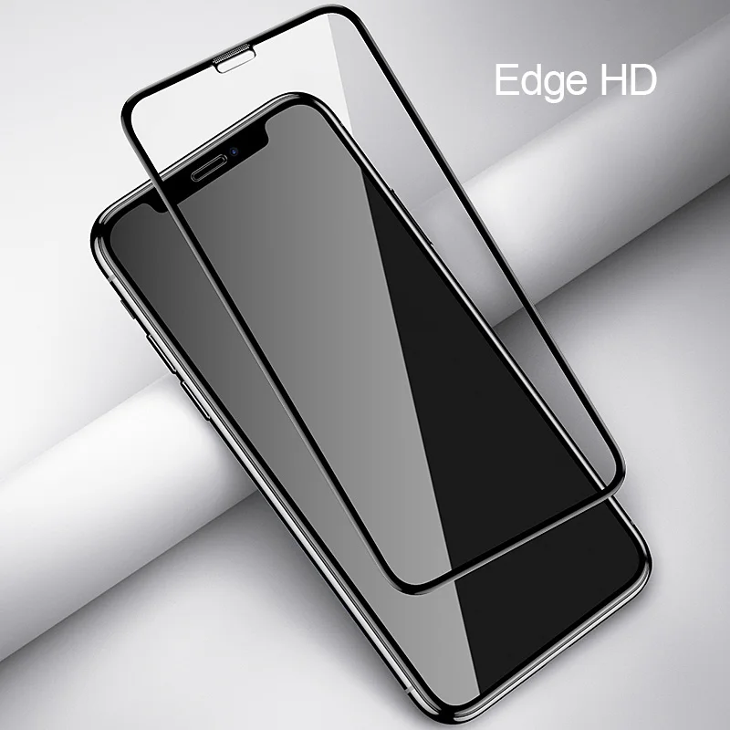 MSVII экранная пленка для iPhone X, защитное стекло для экрана, полное покрытие для iPhone XsMax, закаленное стекло, поддержка лица ID для iPhone XR - Цвет: Edge HD