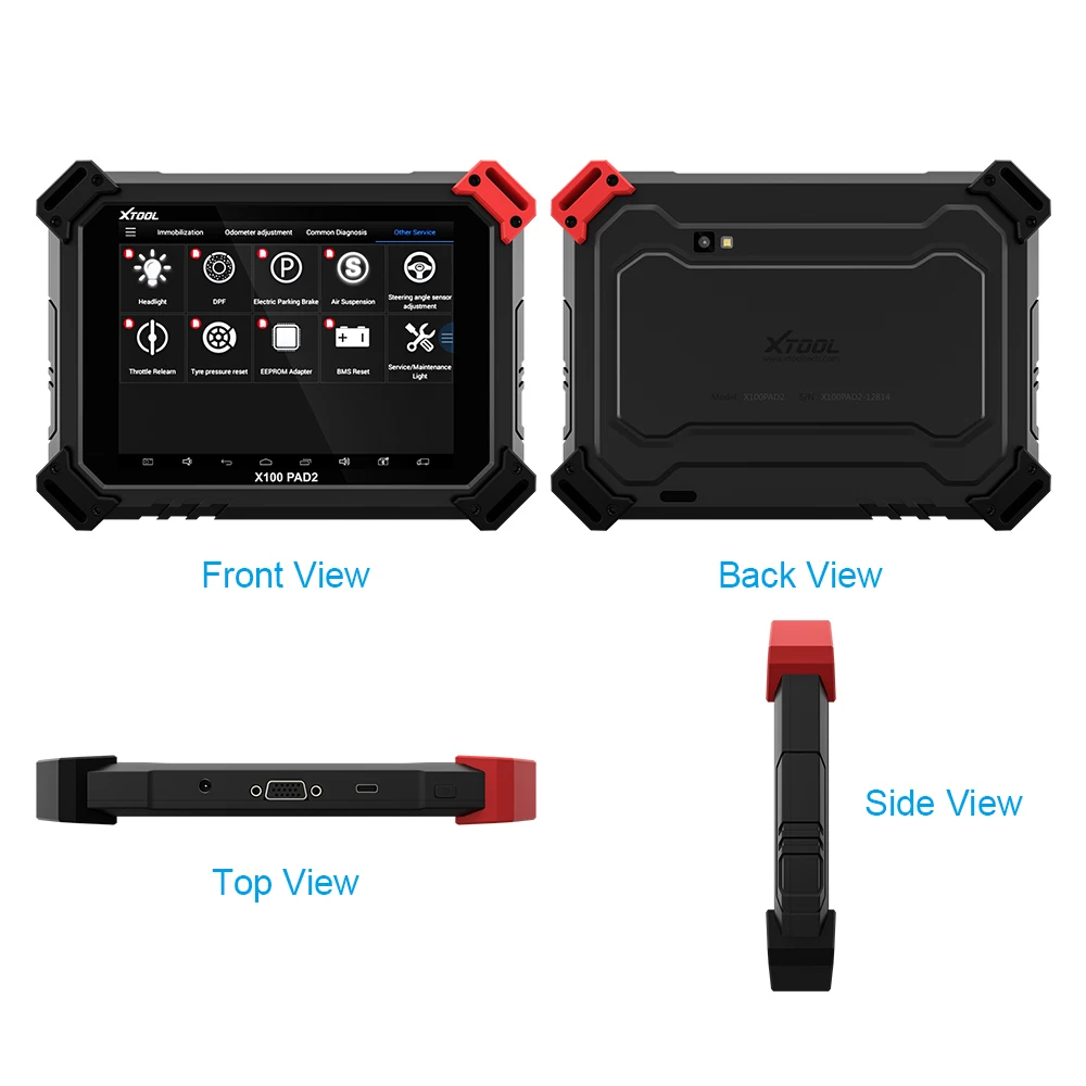 XTOOL X100 Pad2/PAd2 Pro автоматический ключ программист с EPB EPS OBD2 одометр OilRst TPMS X100 PAd 2 лучше, чем X300 pro3