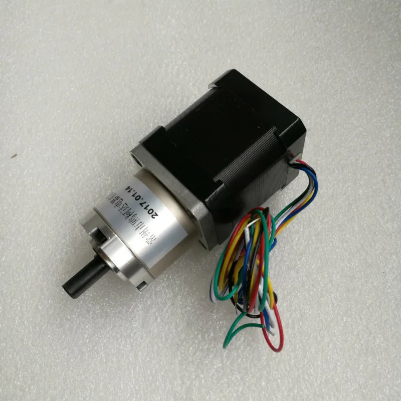 

42 planetary geared motor Two Mutually Six Line 0.4A Speed Ratio 1:19.2 OK42STH47-0406AG19.2