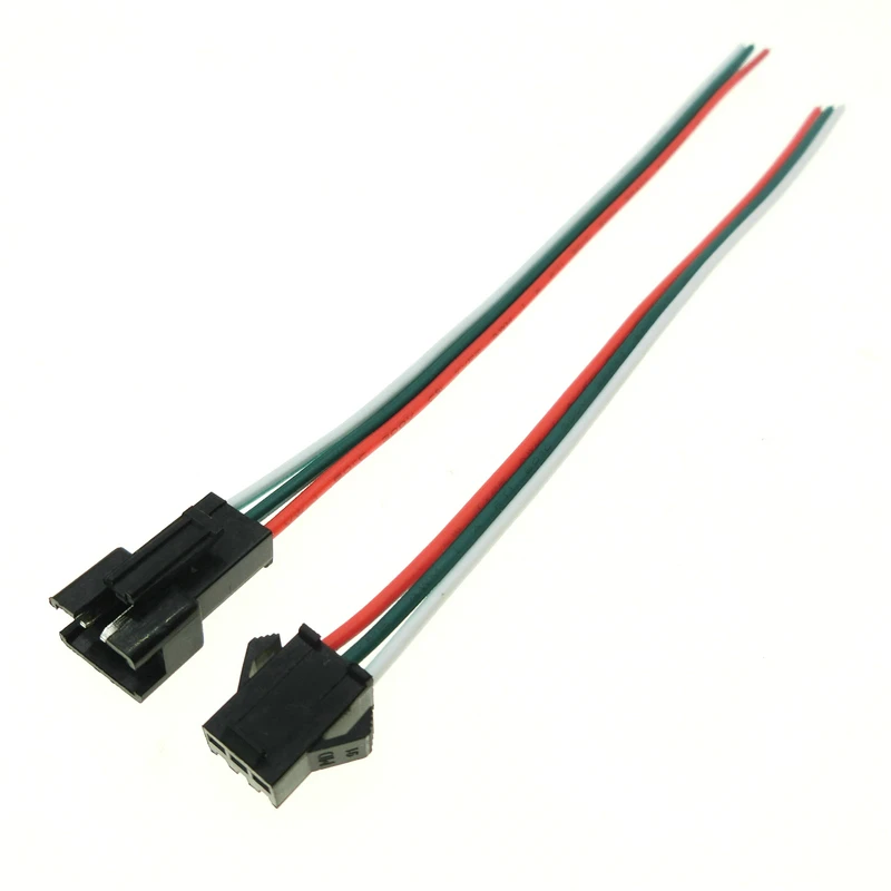 Купить JST sm разъем 2pin/3pin/4pin/5pin мужской и женский набор 5 ...