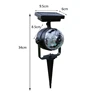 Solar Powered Rotating RGB Crystal Magic Ball Disco Stage light Christmas Party Lamp Outdoor Garden Lawn Laser Projector Lamp ► Photo 2/6