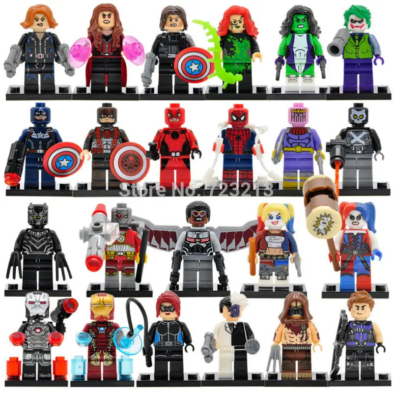 

Single sale Baron Zemo Hydra Legoingly Captain America Figure Hawkeye Crossbones Super Hero Building Blocks Models Bricks Toys