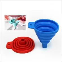 Кухня Домашняя мини складная телескопическая длинная шея Воронка креативная Бытовая мини-воронка для дозирования жидкости кухонные инструменты