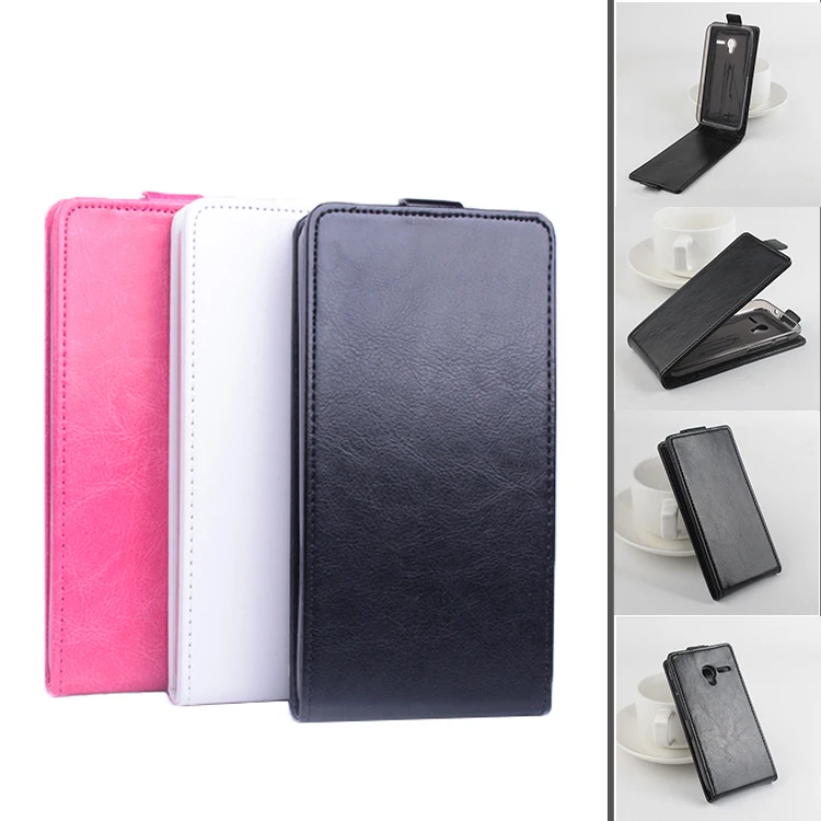 

Fashion 9 Colors Flip Leather Cover Case for Alcatel One Touch Pixi 3 4.5 inch OT 4027X 4027D 4028A 4028E Vertical Back Cover