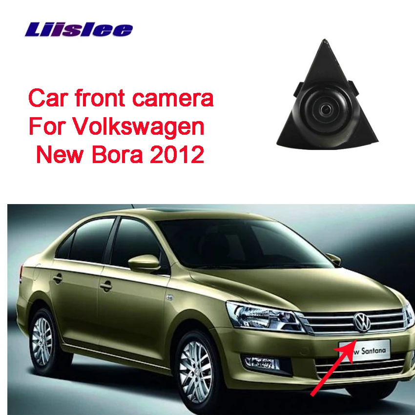 LiisLee Car Special Front HD Camera For Volkswagen New Bora 2012 Car front camera Waterproof Night vision CCD CAR HD CAMERA