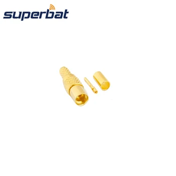 

Superbat MMCX Crimp Jack female RF Coaxial connector for Cable RG174,RG188A,RG316,LMR100