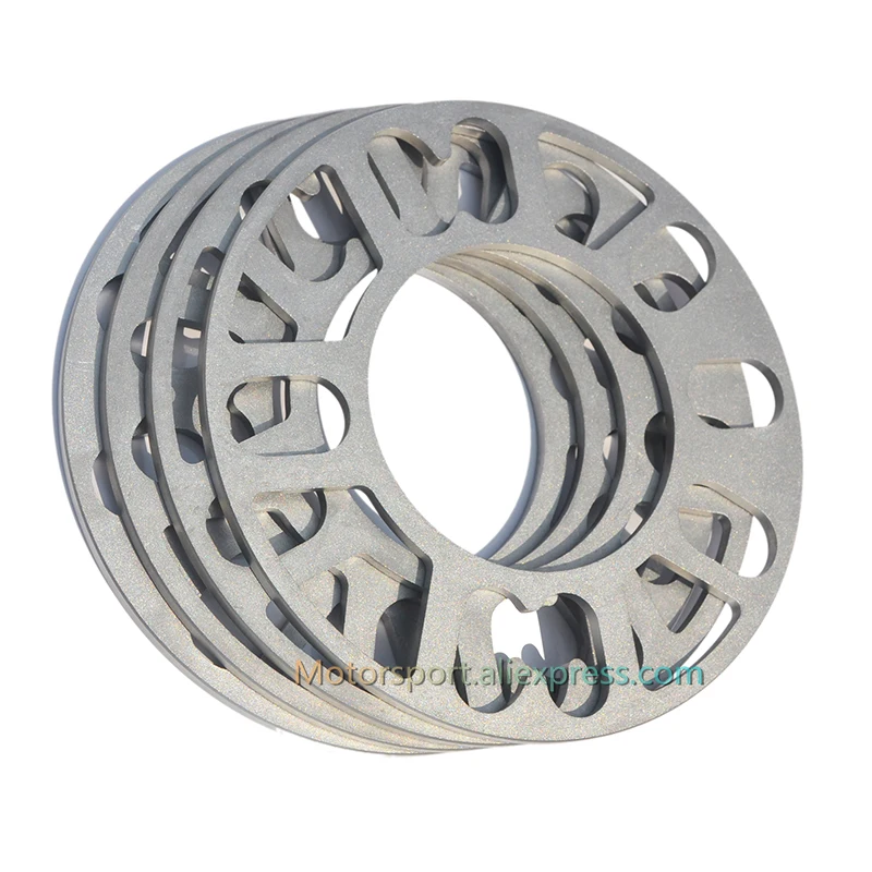 

Free Shipping (4pcs/lot) 4x100 4x108 4x114.3 5x100 5x105 5x108 5x112 5x114.3 5x120 Aluminum ET Adjusting Shims Car Wheel Spacers