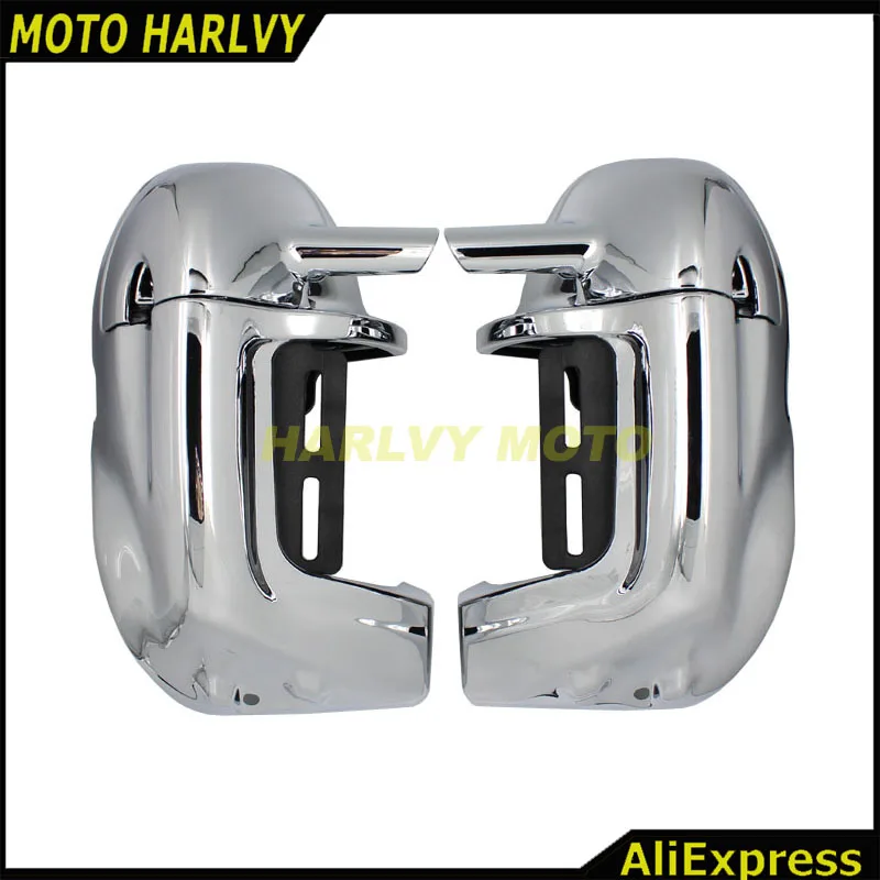 

Motorcycle Painted Bright Vivid Lower Vented Leg Fairing Glove Box Hardware For Harley Davidson Touring HD Road King Tour