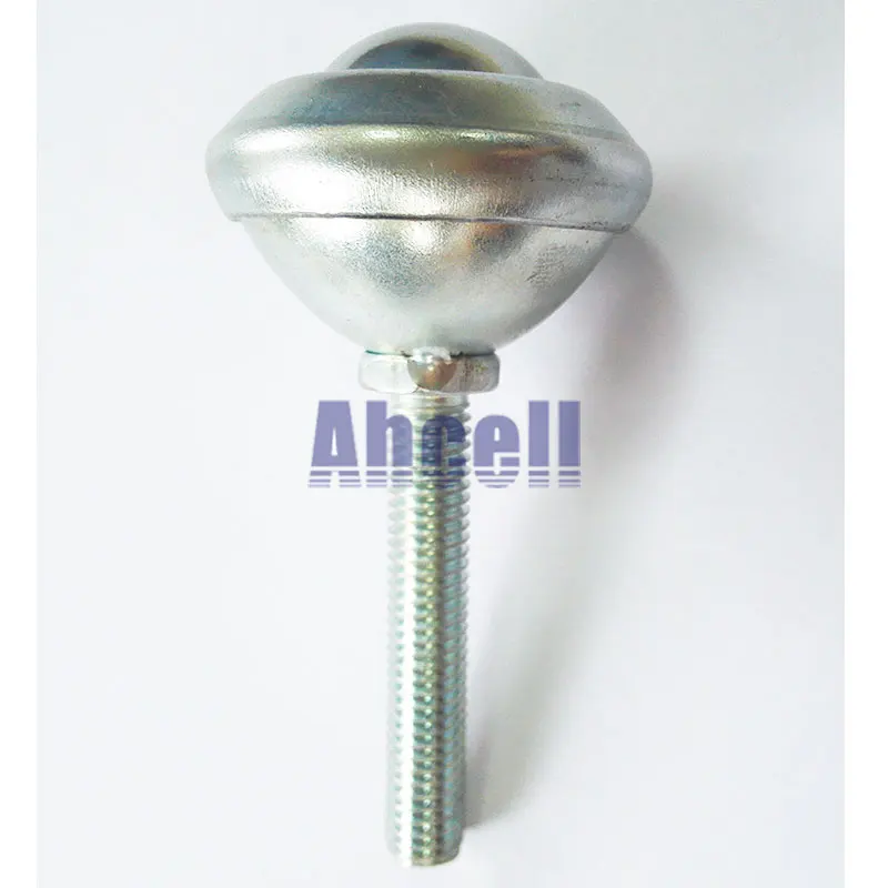 Us 2 75 2pcs Cy 25fl M8x45mm Bolt Mount Steel Robot Ball Transfer Unit Roller Cy25fl Massage Chair Bed Thread Bolt End Ball Caster In Casters From