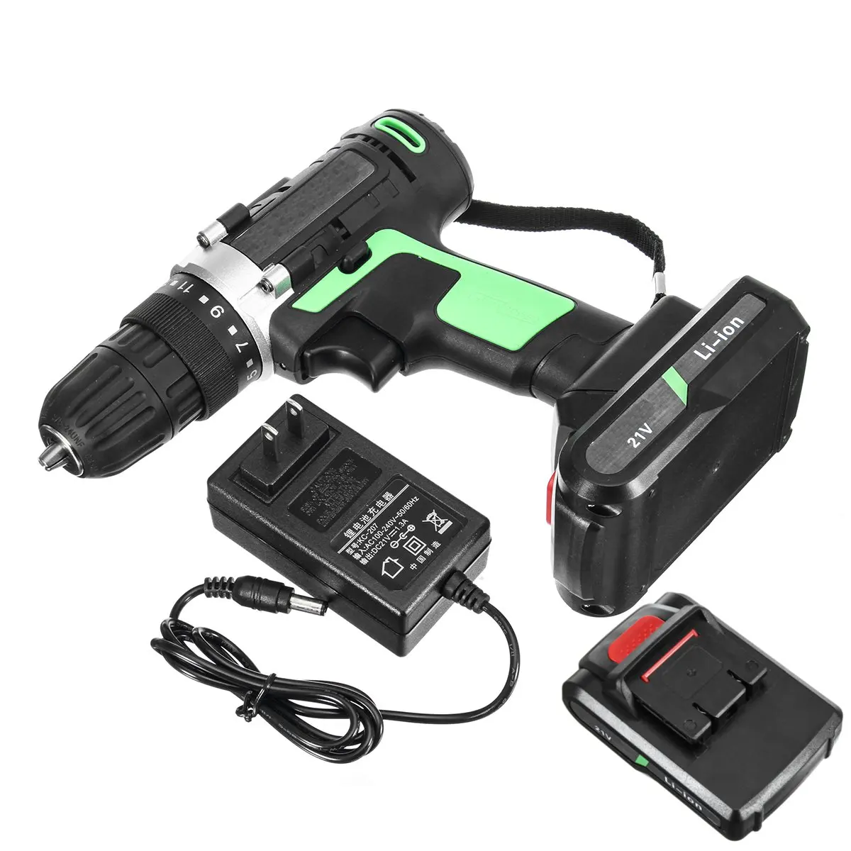 

Durable 21V additional lithium-ion Battery Cordless Electric hand Drill hole electrical Screwdriver driver Wrench power tools