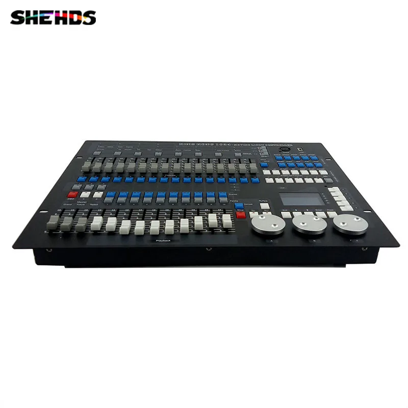 

Fast Shipping 1024 Channels DMX512 DMX Controller Console DJ Disco Equipment Good for LED Par Moving Head SHEHDS Stage Lighting