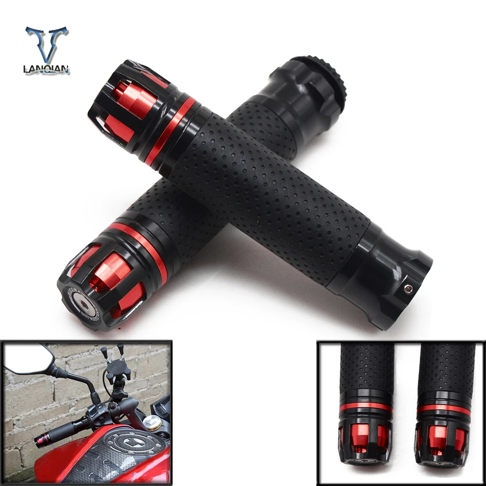 

7/8"22MM Motorcycle CNC Handle Grips Motorbike Handlebar Ends for Honda cb600 hornet CB919 cbr 600 f2 /cbr 600 f3/ cbr 600 f4