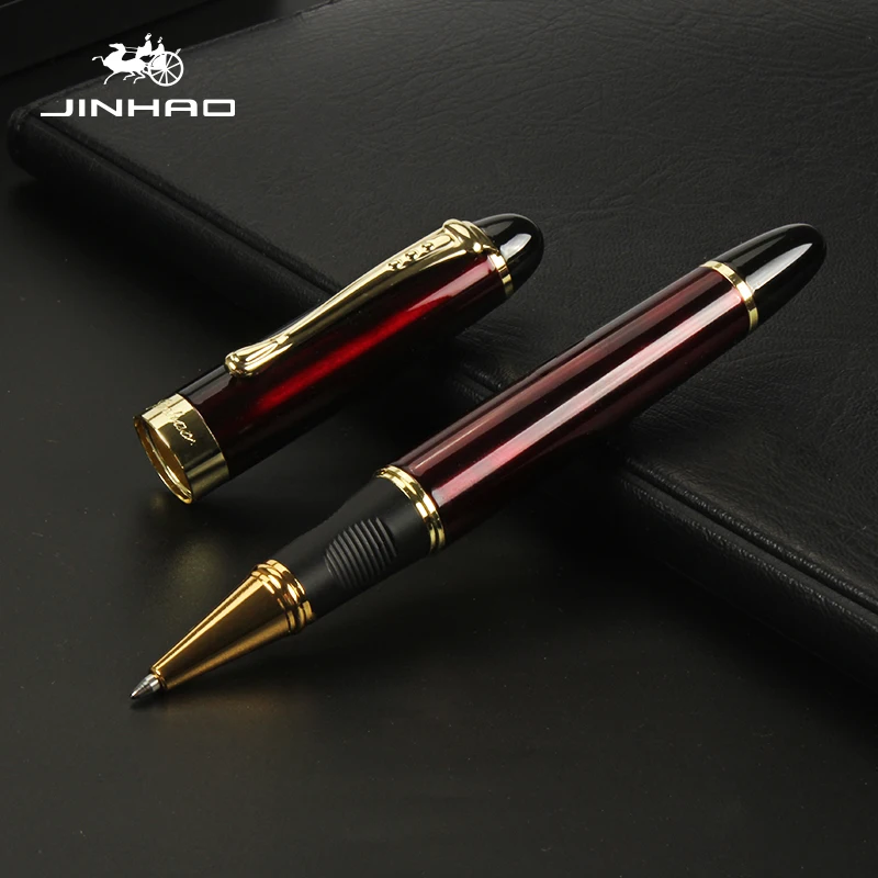 

Luxury Stationery Cute Pens Jinhao 450 Roller Pen Wholesale Business High Quality Gift Pen Metal Black Ink Pen Assortment muji