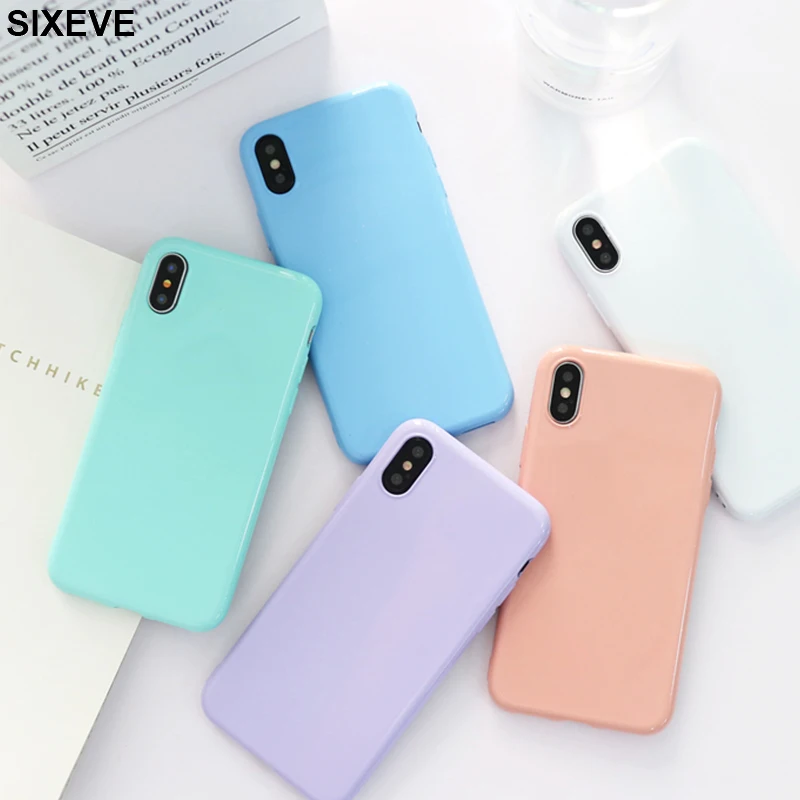 Роскошный мягкий силиконовый чехол для iPhone 6 s 6S 7 7S 8 Plus 5 5S 5SE iPhone X 10 6plus 6splus 7plus 8 Plus чехол для сотового телефона из ТПУ