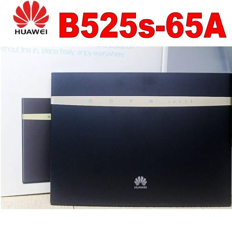 Unlocked Huawei B525 B525S-65a 4G LTE Cat6 CPE 300Mbps Wireless Router Support Access to Gigabit Ethernet Network Plus Antenna