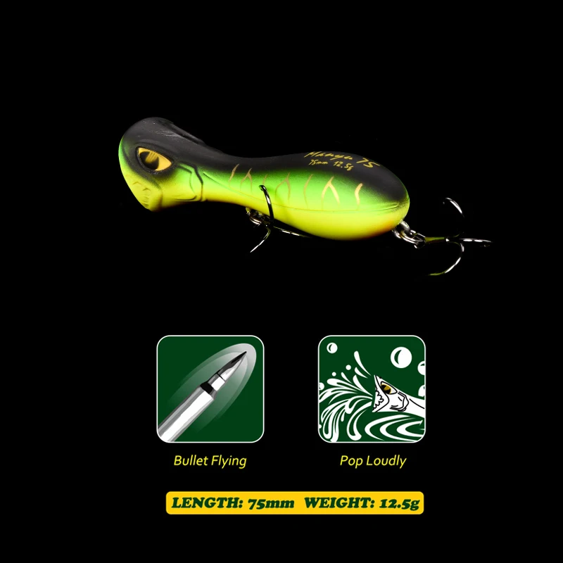 Новая искусственная приманка Поппер приманки для рыбалки топ водные Plopper