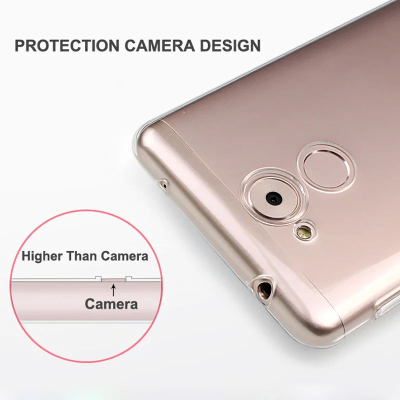 GodGift чехол для Huawei Honor 6C роскошный Прозрачный ударопрочный силиконовый 6 C чехлы