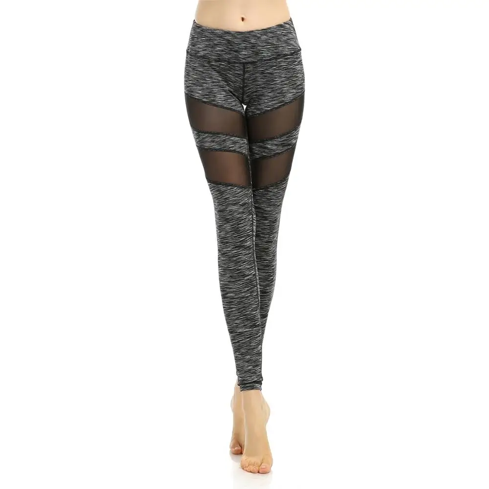 Prix pour Femmes Yoga Sport Leggings Élastique De Compression Collants Fitness Course Pantalon Contraste Mesh Panneau Gym Taille Haute Serré Prix pour Femmes Yoga Sport Leggings Élastique De Compression Collants Fitness Course Pantalon Contraste Mesh Panneau Gym Taille Haute Serré