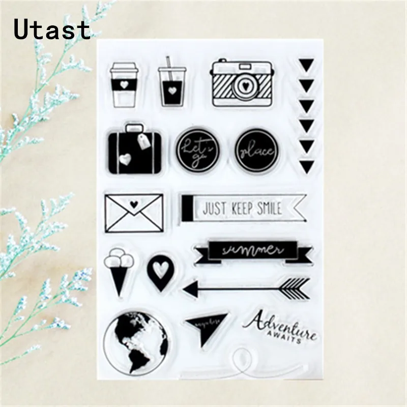 JUST-KEEP-SMILE-Scrapb-DIY-photo-cards-rubber-stamp-clear-stamp-transparent-stamp-10x15cm-KW7102439.jpg_640x640_副本
