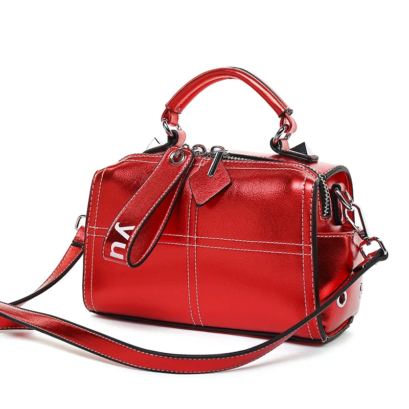

Brand New Fashion Women Tote Bag Multifunctional Boston Bag High Quality PU Handbag Solid Large Capacity Shoulder Messenger Bags